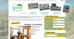 Desktop Screenshot of jumaros-immobilier.fr