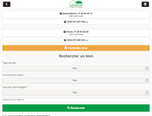 Tablet Screenshot of jumaros-immobilier.fr